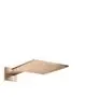 AXOR-HG-AXOR-ShowerSolutions-Kopfbrause-300-300-1jet-mit-Brausearm-Polished-Red-Gold-35314300 gallery number 1